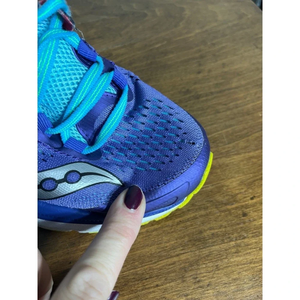 Saucony Triumph ISO 3 Running Sneakers Shoes‎ S10346-1 Purple Blue Women's 7